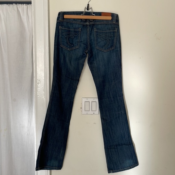 Frankie B flare leg jeans. Women. Fit 5’11” tall. - Picture 3 of 7